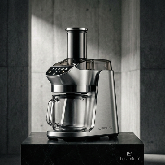 Lessmium™ Aurum Pro Smart Juice Extractor  Pure juice. Intelligent design.