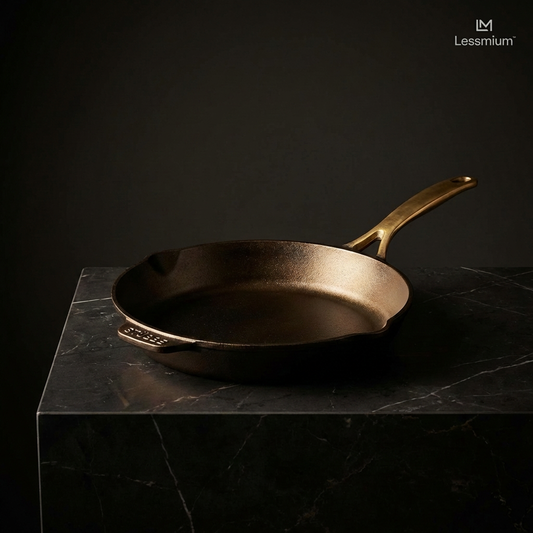 Lessmium™ IronFlame Heritage Skillet  Bold heat. Timeless cooking.